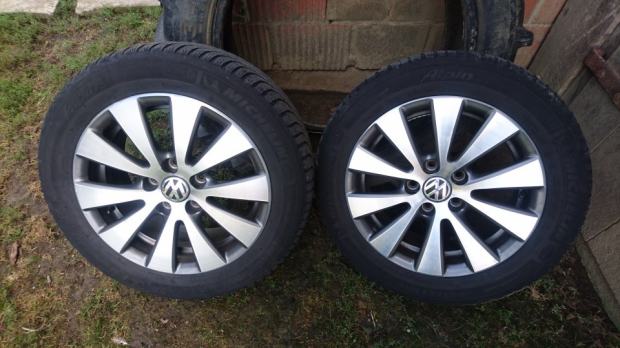 Alu Felge 16 Rupe 5x112 4 Kom ORIGINAL VW PASSAT B6