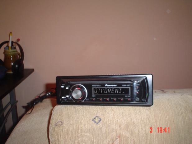 PIONEER autoradio cd,wma,mp3 4x50w