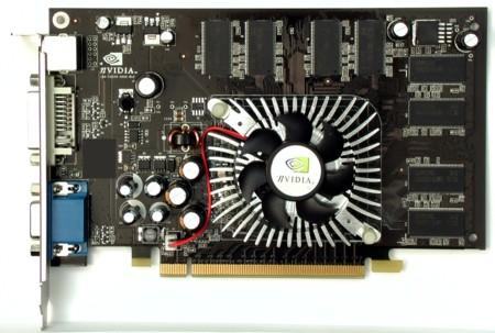 nVidia GeForce 6200 PCI-E, 256 MB