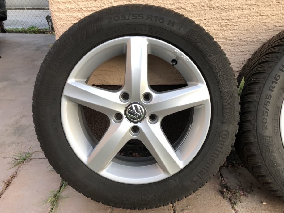 Alu Felge 16 Rupe 5x112 4 Kom Model VW ASPEN Zimske Gume