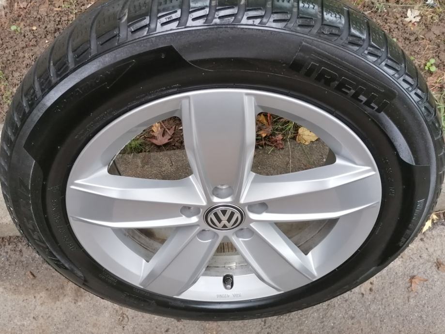 Alu Felge X Orig Vw Audi Seat Skoda Corvara Zimske Gume Tpms