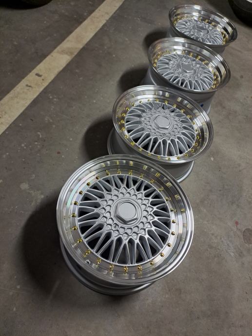 Bbs Rs Style Japan R Alu Felge Sa Rubom X Bmw E Vw Golf