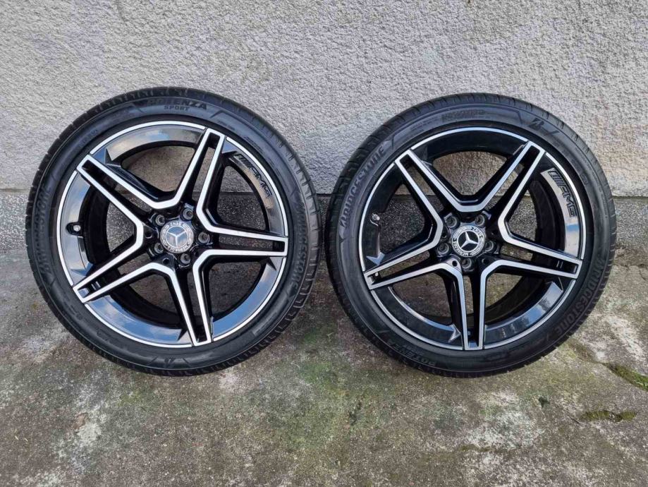 Orig Mercedes Alu Felge X Sa Novim Ljetnim Bridgestone Gumama