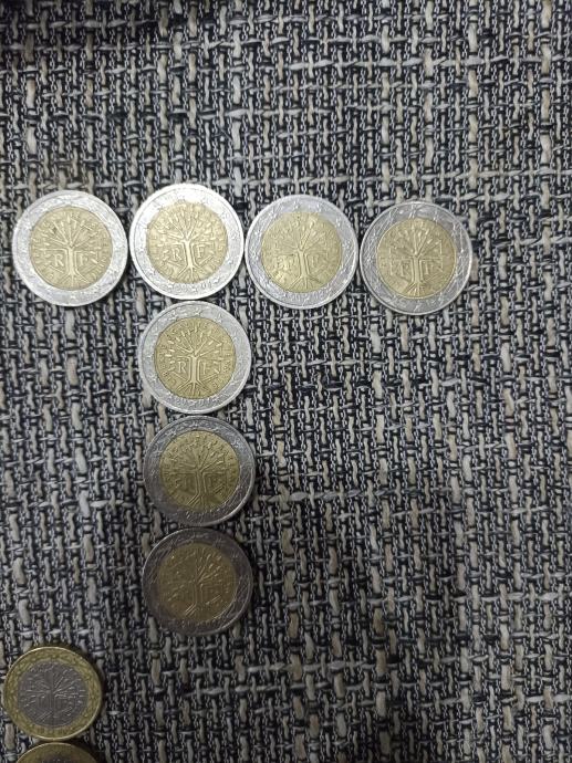 2 EURO KOVANICA DRVO ŽIVOTA FRANCUSKA