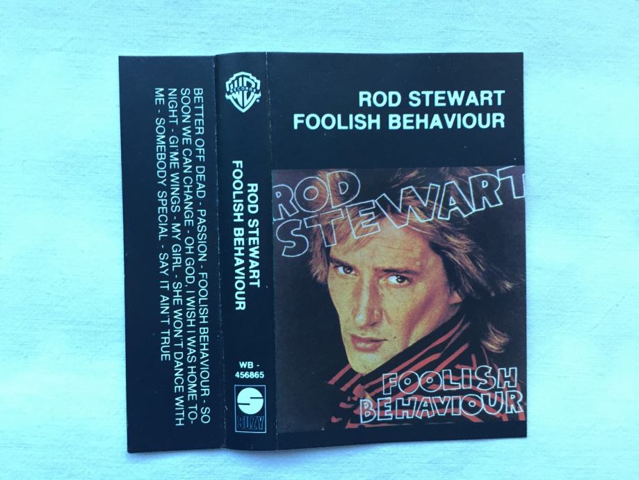 Rod Stewart Foolish Behaviour Glazbena Kaseta Suzy