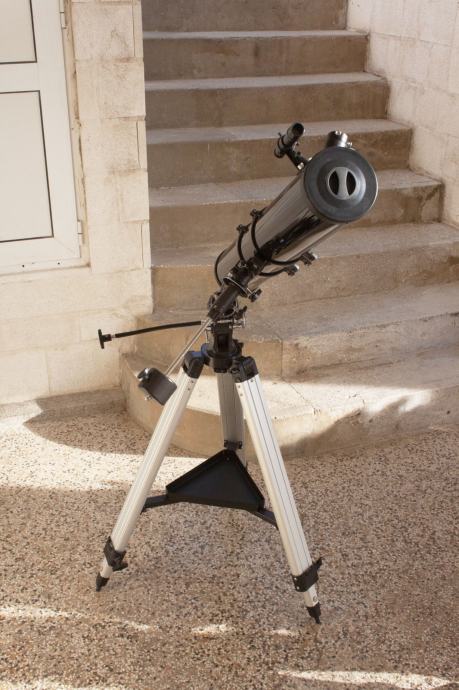 Kao Novo Teleskop Skywatcher Reflektor Na Eq Monta I