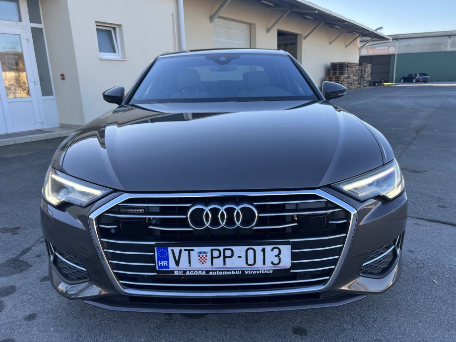 Audi A6 50TDI S Line Matrix Radari Alu19 Koza Alcantara Kamera Pdv