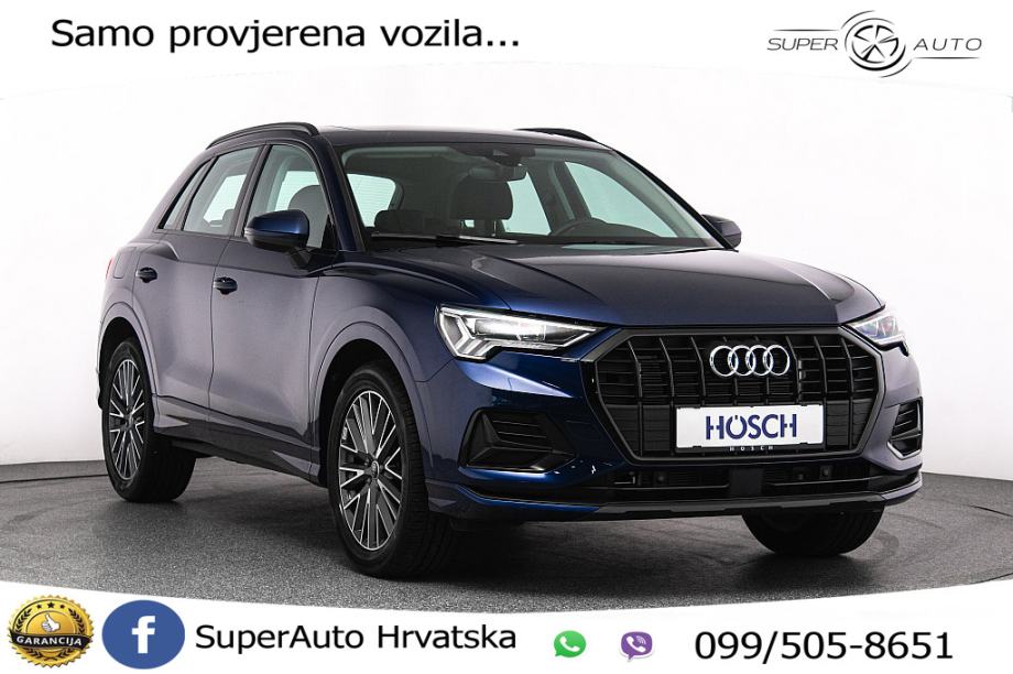 Audi Q3 35 TDI Aut Advanced 150 KS ACC PANO KAM LED SHZ ASIST 2022 God