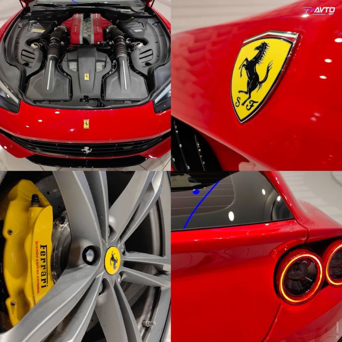 Ferrari Gtc Lusso V Km Carbon Pano Lift Keramika Rosso Corsa