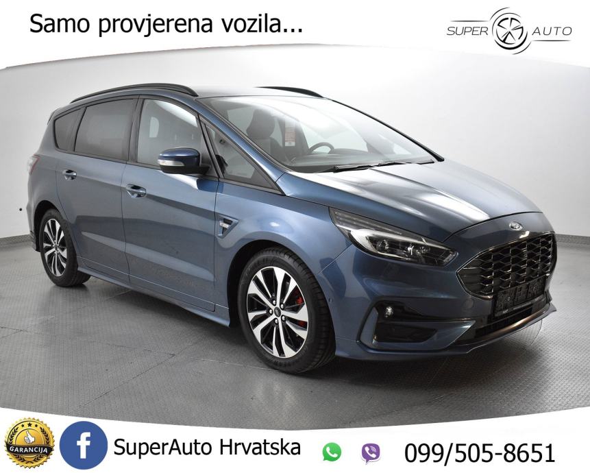 Ford S Max 2 0 EB Aut ST Line 150 KS FACELIFT KAM LED ACC SHZ 2019 God