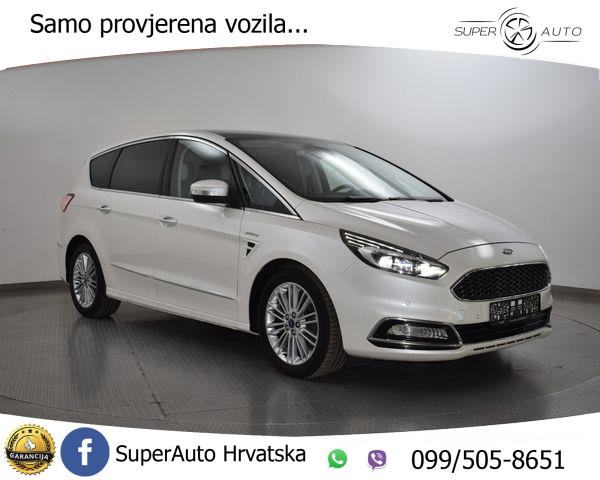 Ford S Max 2 0TDCI Aut Vignale 179 KS 7SI PANO STANDHZ FULL 2018 God