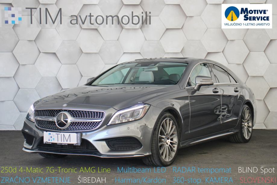 Mercedes Benz Cls Razred D Matic G Tronic Amg Line Multibeam K