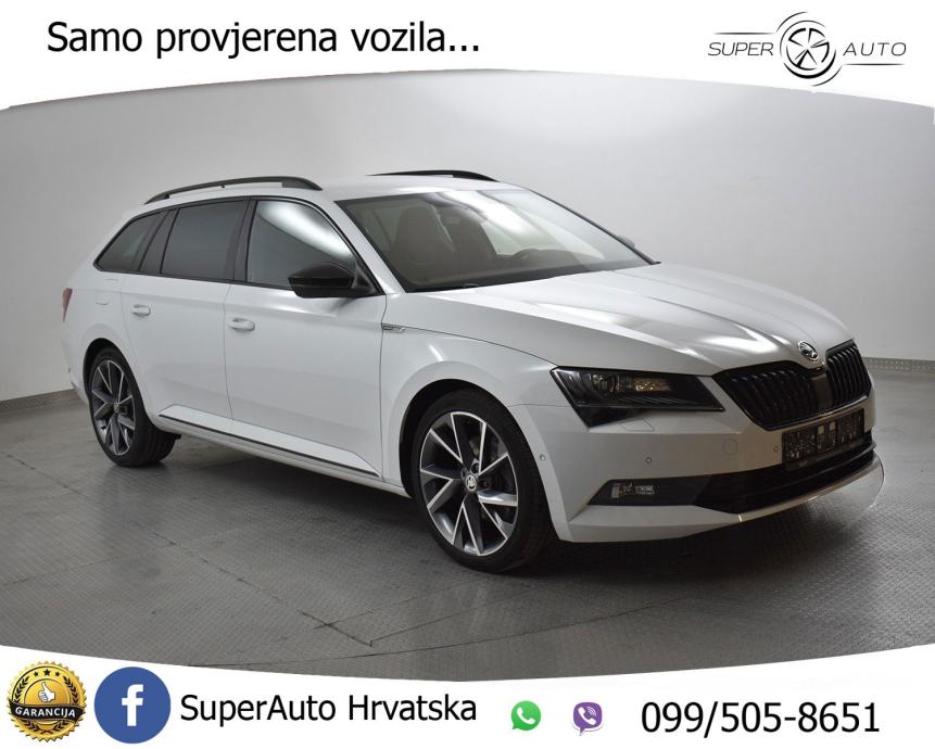 Škoda Superb Combi 1 8 TSI SportLine 180 KS ACC KAM 4xSHZ MEMO COLUM