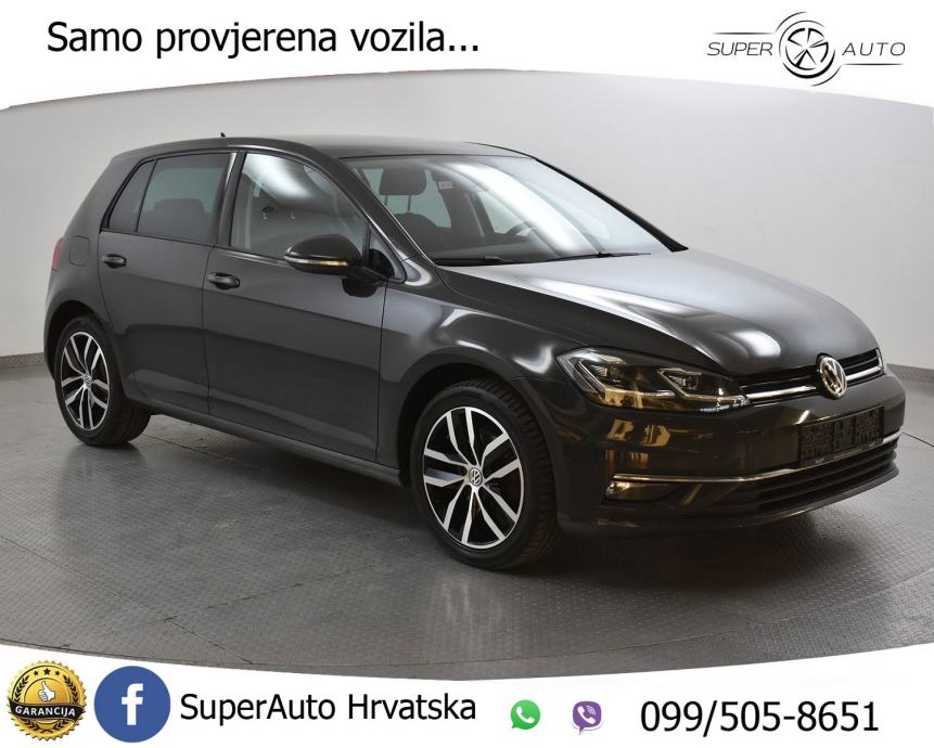 Vw Golf Tdi Dsg Highl Ks Led Acc Kam Gr Sjed Stdhz God