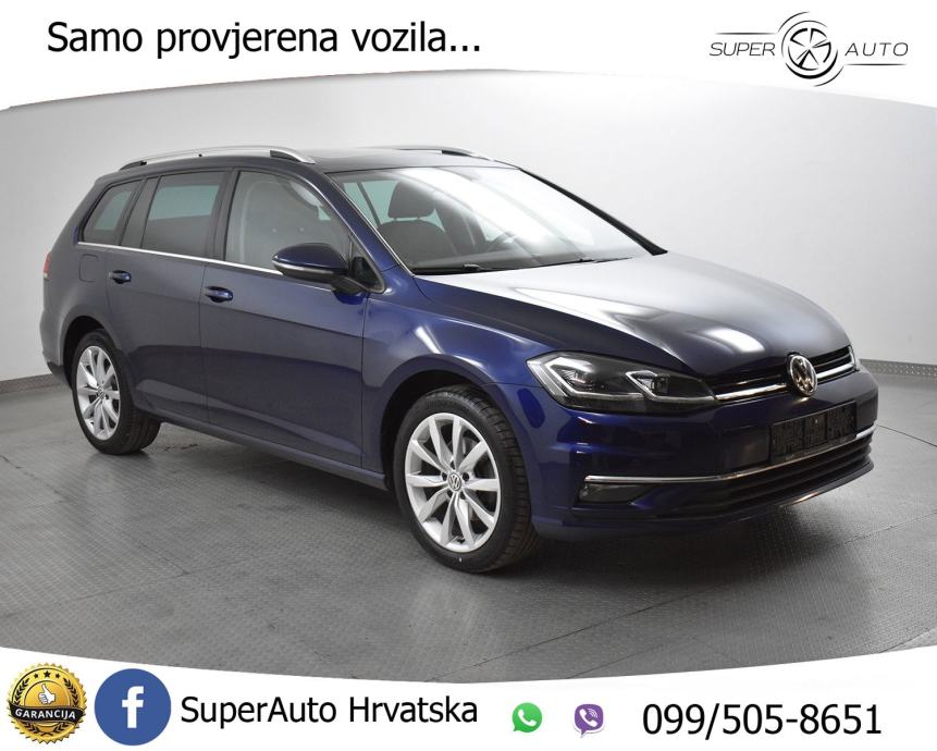 VW Golf Var 2 0 TDI DSG Highl 150 KS PANO VIRT ACC STDHZ DYNAD 2017 God