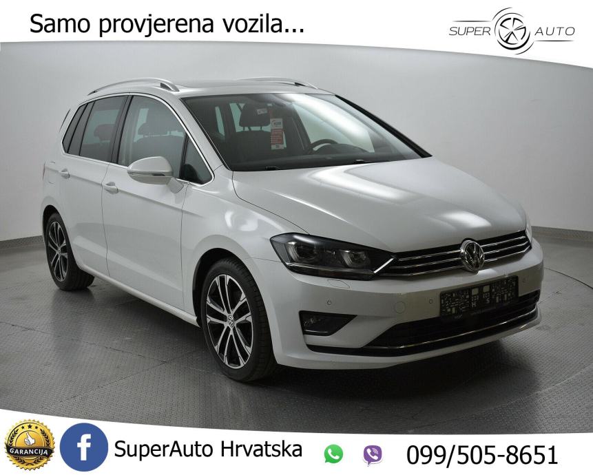 VW GOLF VII SPORTSVAN 2 0TDI Highl R Line PANOR LED 2015 God