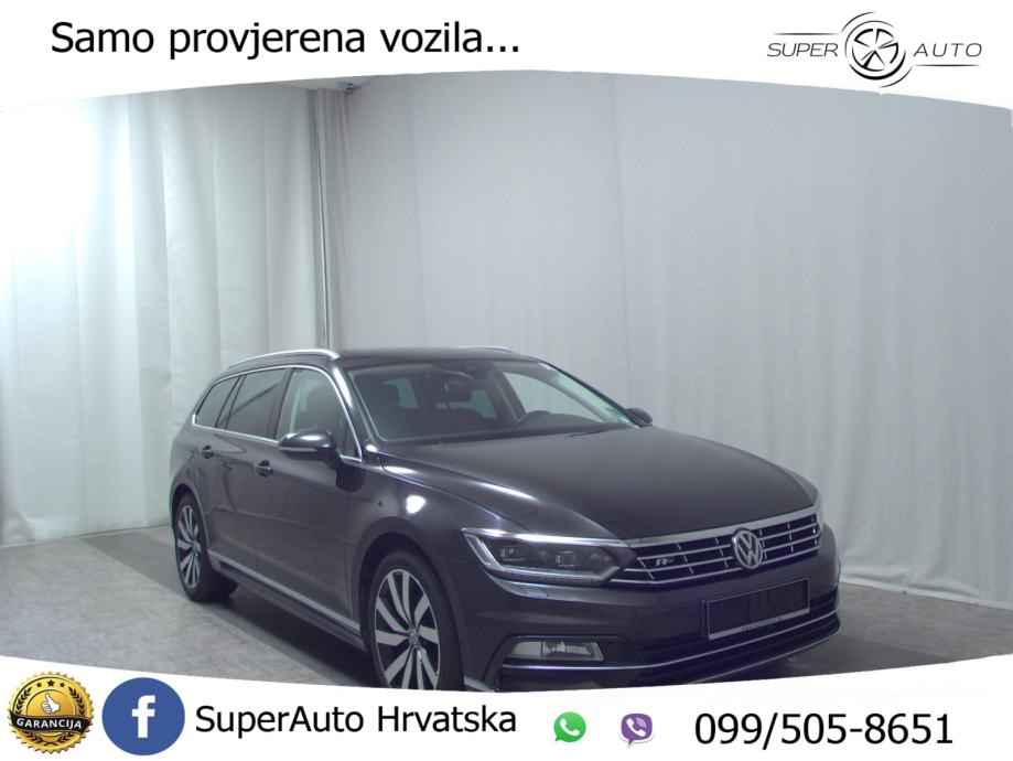 Vw Passat Var Tdi Dsg R Line Ks Led Acc Kam Masa A Shz God