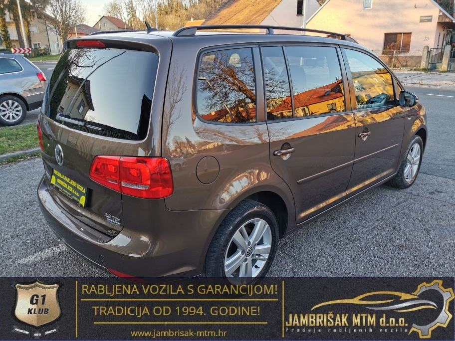 Vw Touran Tdi Match Sjedala Pdc Bi Xenon Jamstvo Mj God