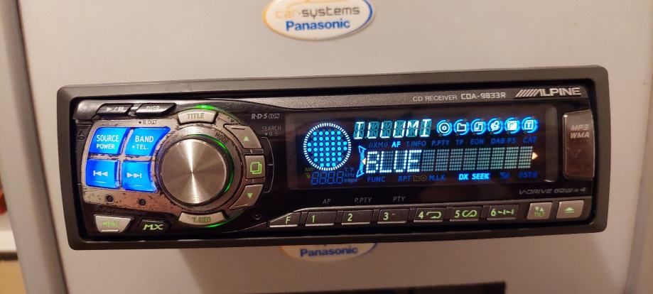 AUTORADIO ALPINE CDA 9833R