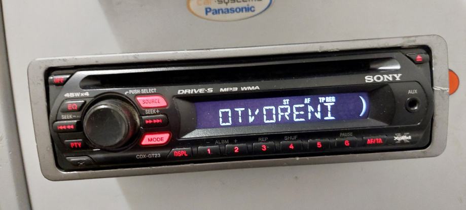 Autoradio Sony Cdx Gt