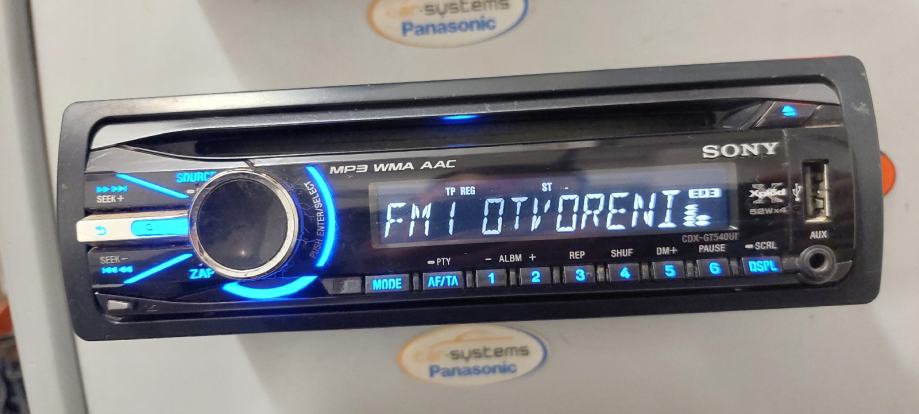 Autoradio Sony Cdx Gt Ui