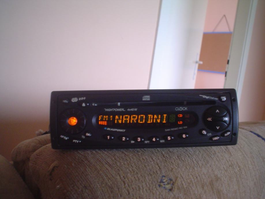 BLAUPUNKT autoradio cd,4x40w