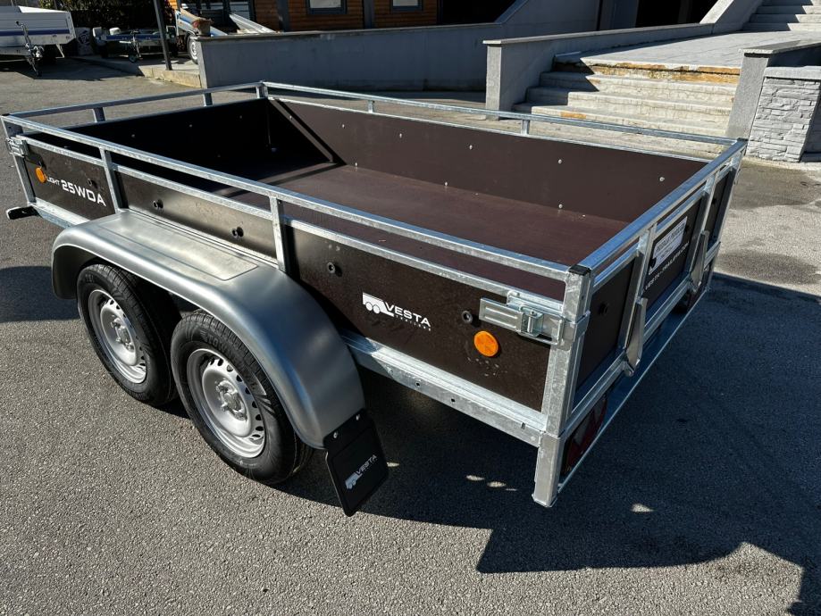 Autoprikolica Vesta Trailers LIGHT 25WDA 251x135x37cm 750kg