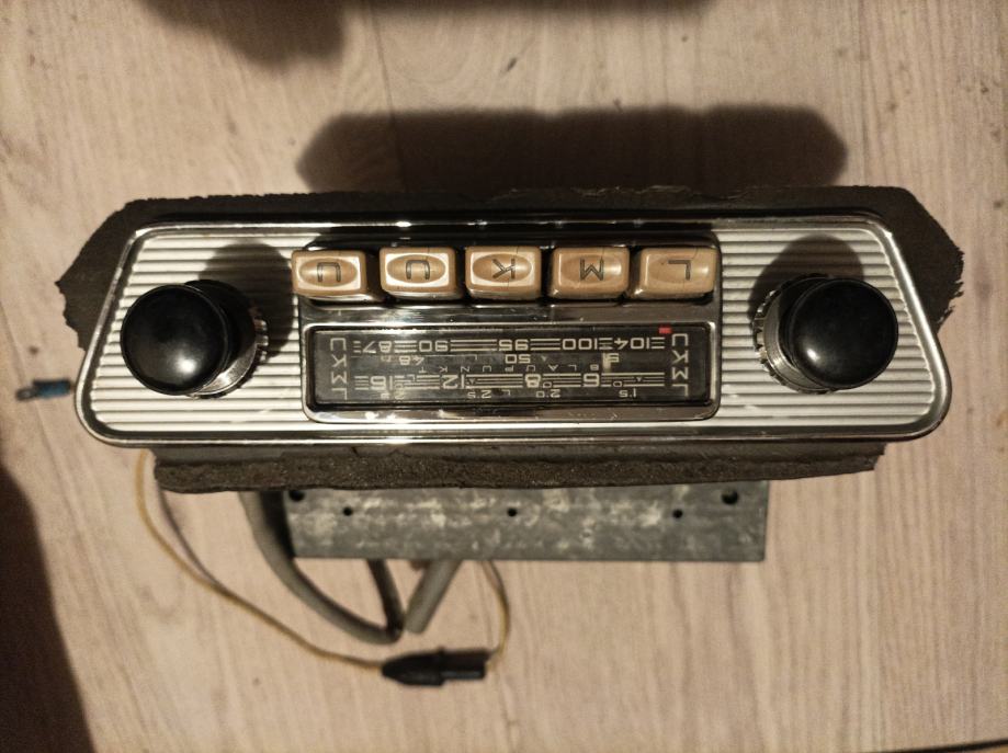 Oldtimer Autoradio Blaupunkt Frankfurt