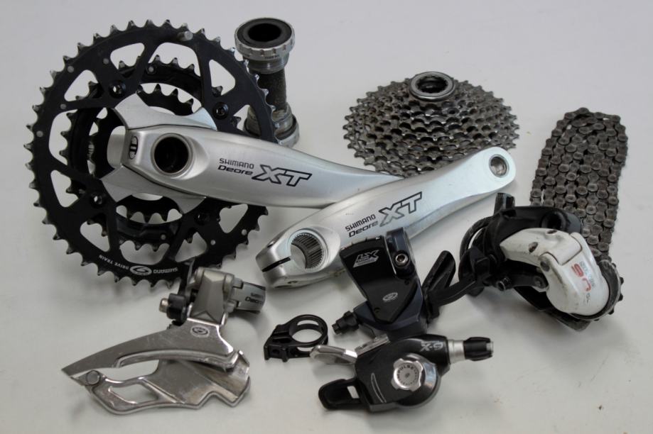 Shimano XT Sram X9 Pogonska Grupa 3x9