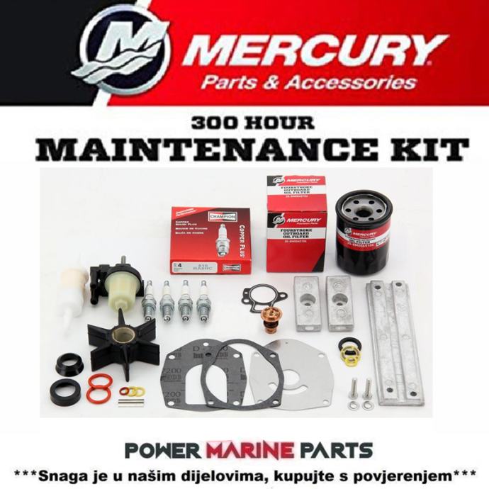 Hours Service Kit For Mercury Hp Outboard Engines M