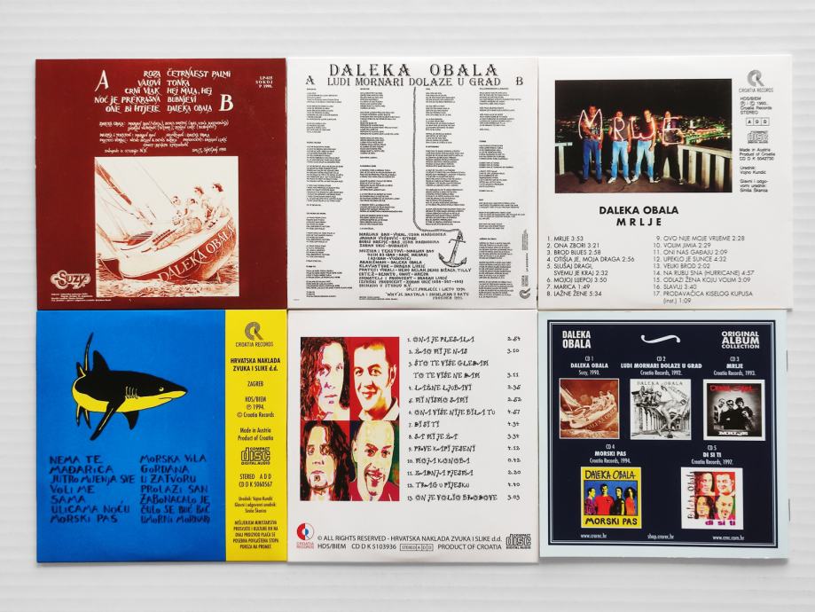 Daleka Obala Original Album Collection Cd Box