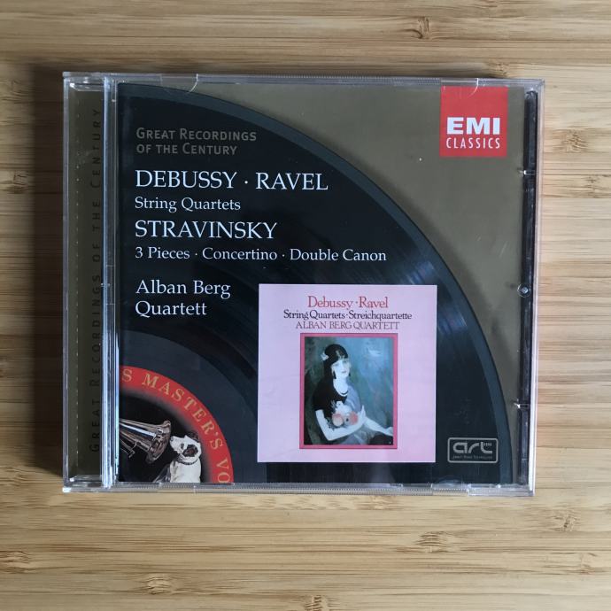 Debussy Ravel Stravinsky String Quartets Alban Berg Quartet