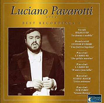 Luciano Pavarotti BEST RECORDINGS 1