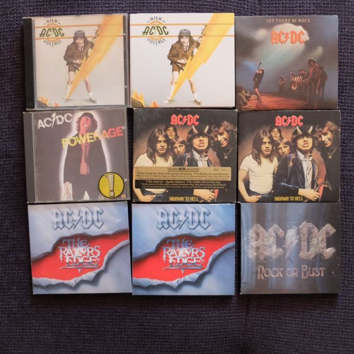 Prodajem CD Kolekciju AC DC