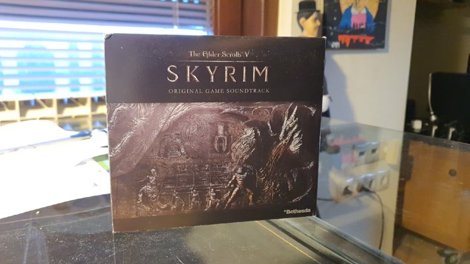 The Elder Scrolls V Skyrim Original Game Soundtrack Potpisano