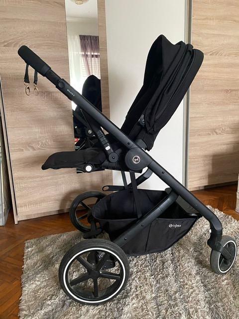 Cybex kolica 3U1 Balios S Lux košara autosjedalica deep black