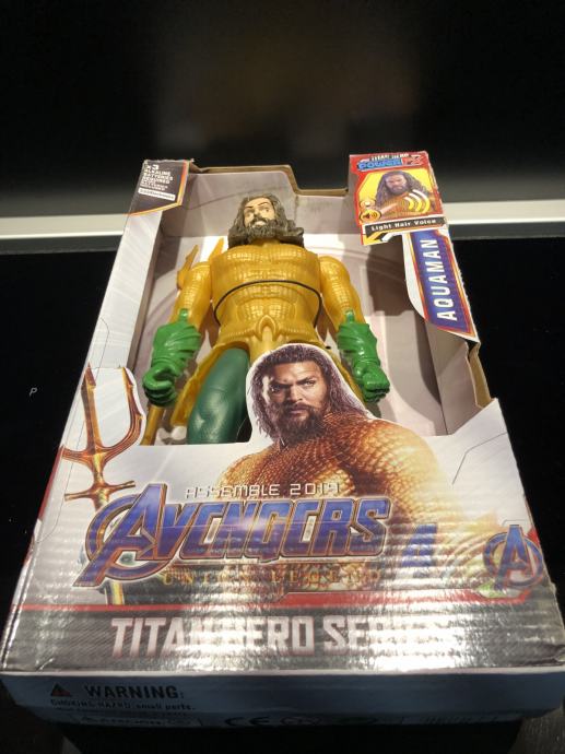 Aquaman Avengers Titan Hero Seria Marvel Cm