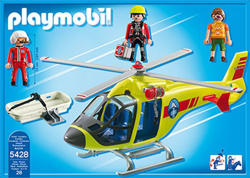 Playmobil 5428 Mountain Rescue Helicopter