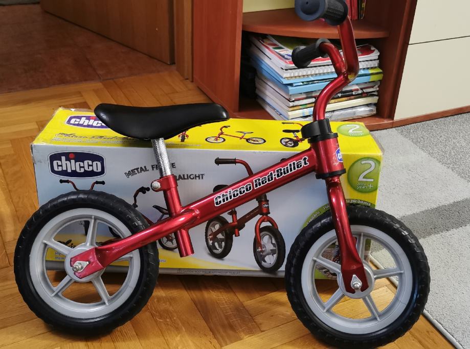 CHICCO Bicikl Bez Pedala Red Bullet