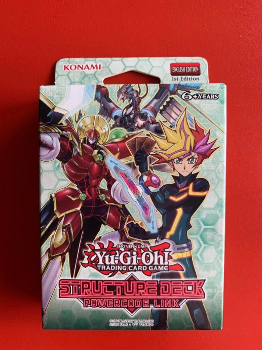 Yu Gi Oh Tcg Powercode Link Structure Deck