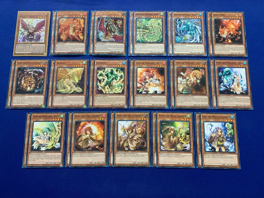 Yugioh Karte Charmer Familiar Possessed Deck