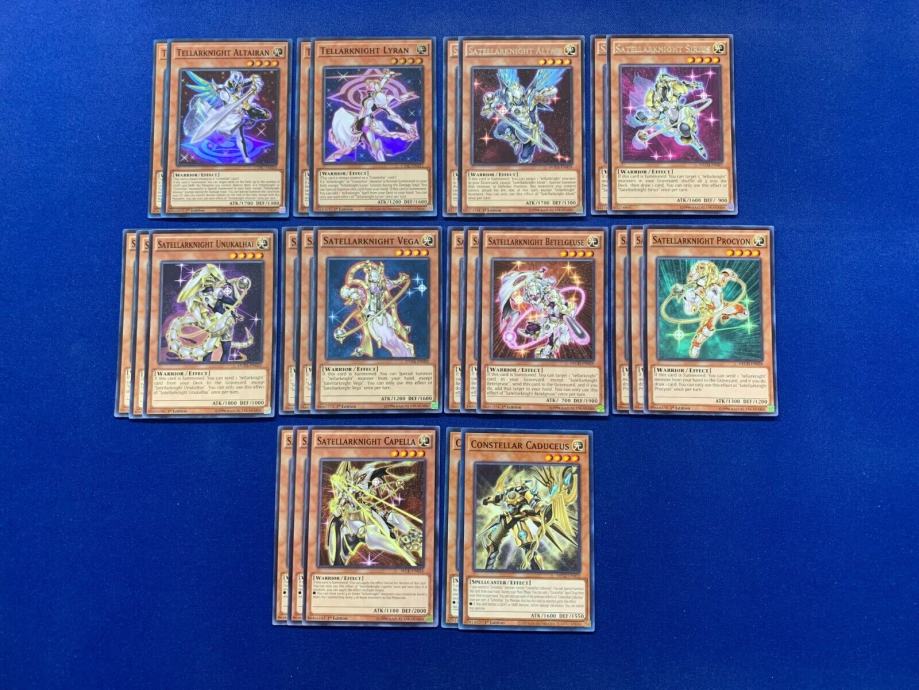 Yugioh Karte Tellarknight Constellar Xyz Deck