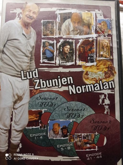 Dvd Lud Zbunjen Normalan Dvd