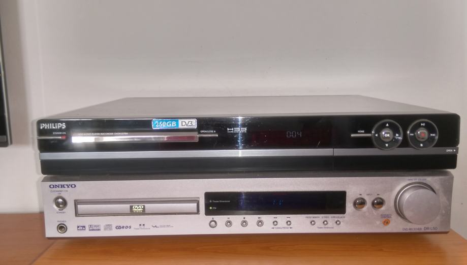 Philips Hdd Dvd Player Recorder Dvdr H Gb