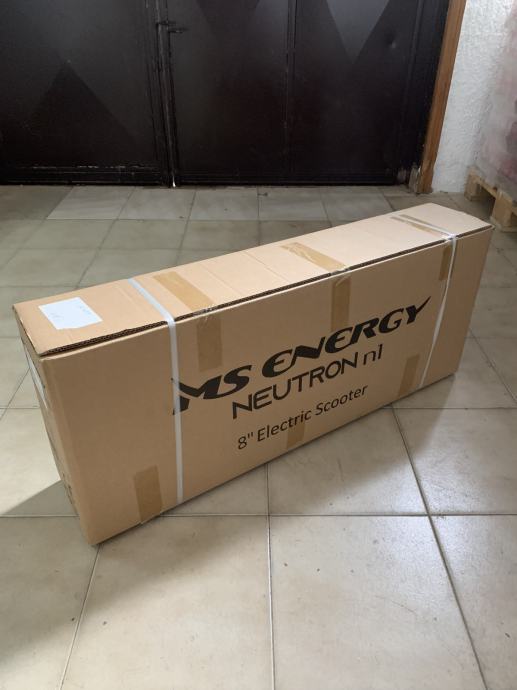 Ms Energy Neutron N Dark Gray Elekti Ni Romobil Novo Zapakirano