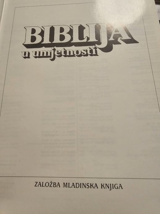 Mitologija Ilustrirana Enciklopedija I Biblija U Umjetnosti