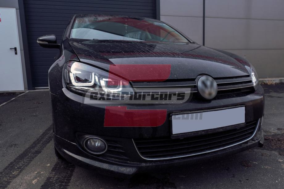 Vw Golf Prednji Farovi Golf D Led Drl U Dizajn Led Seq Migavci