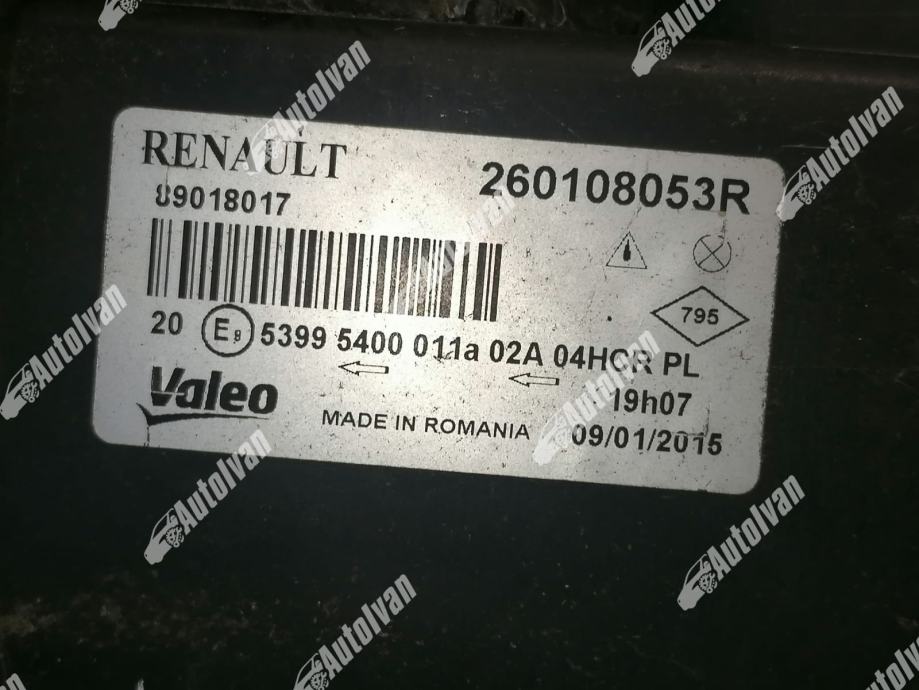 FAR LAMPA SVJETLO RENAULT MEGANE II 260108053R PREDNJI DESNI