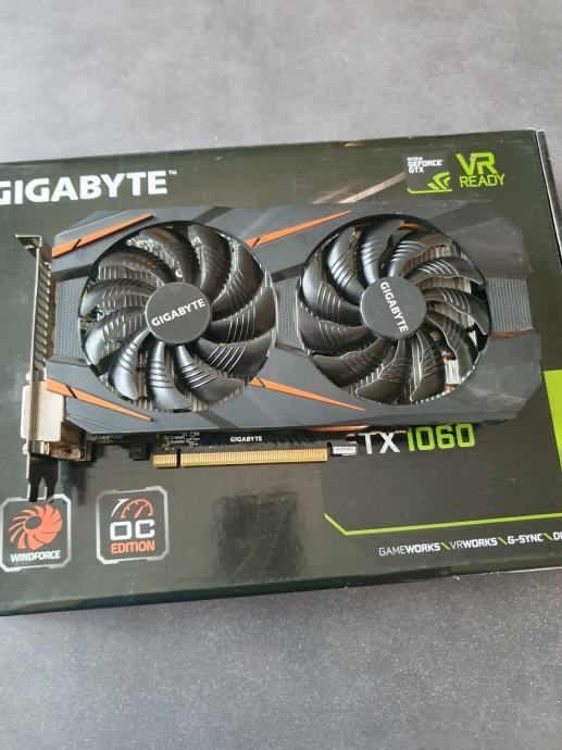 GIGABYTE GTX 1060 WindForce 2X OC