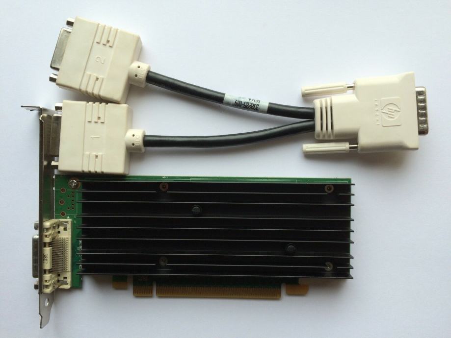 Graf NVIDIA NVS 290 Sa 256MB DDR2 PCI Ex Low Pro Dual VGA Ili DVI DX10